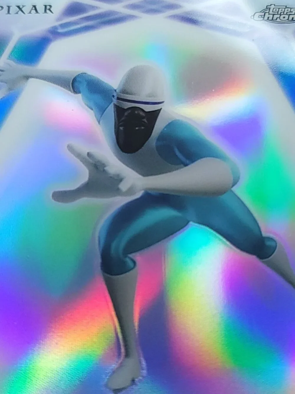 Frozone Topps 2026 Disney Neon Holo Chrome Refractor Limited 089/199 CNE
